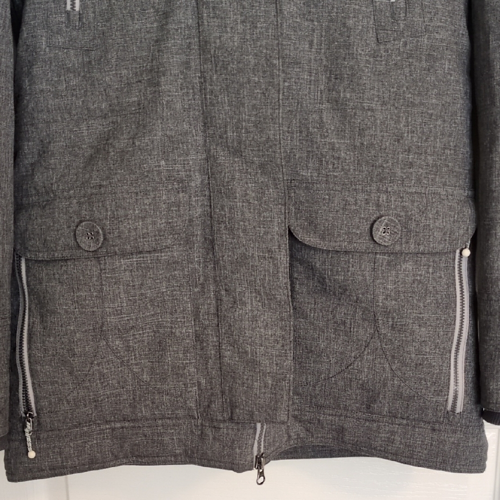 Firefly Gray Winter Jacket - Picture 2 of 10